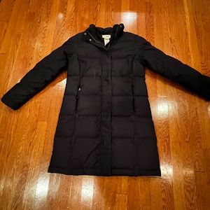 LL Bean Three-quarter length coat.